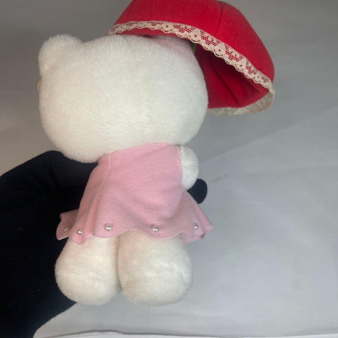 希少 レア サンリオ ハローキティ 信州限定 ぬいぐるみ りんご パラソル