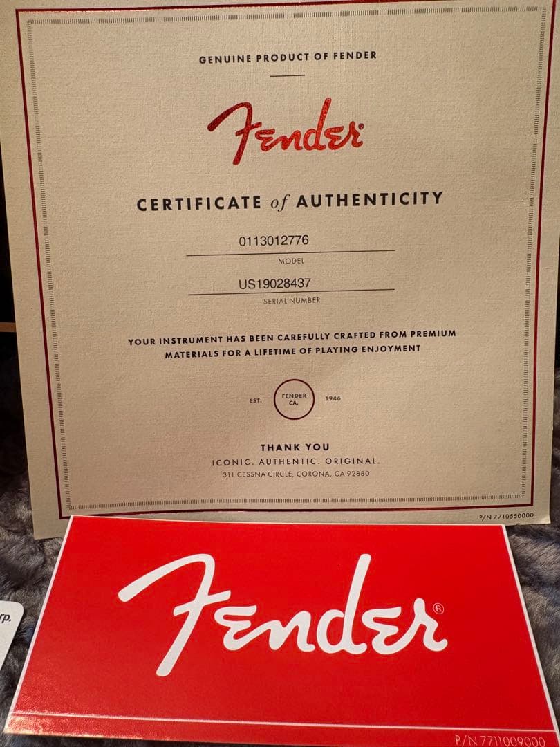 FenderストラトAmerican Professional Ⅱ ケース付