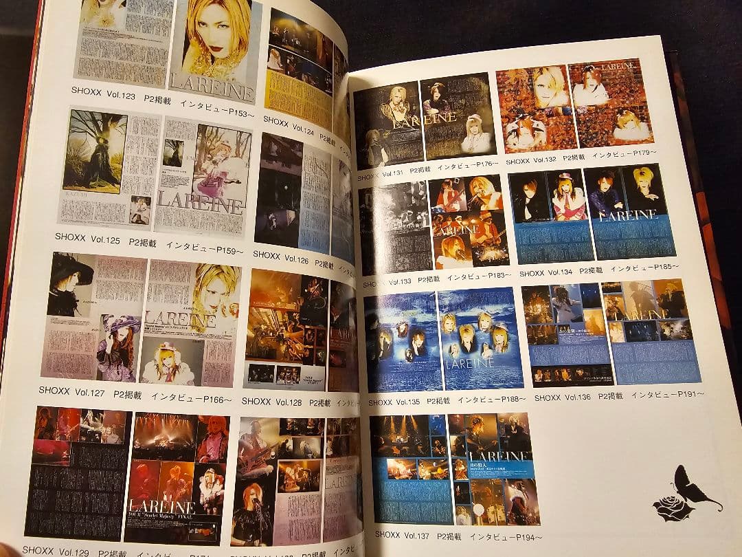 貴重★LAREINE ピック&リング&通販限定書籍&メッセージDVD