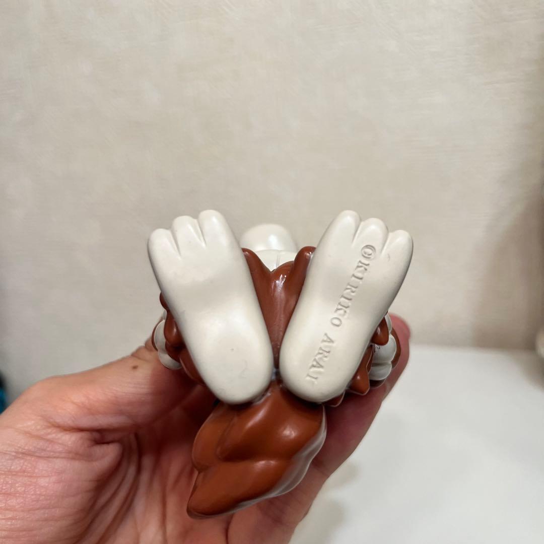 あらいきりこ　おおかみくん　ソフビ　ブラウン　茶色　フィギュア