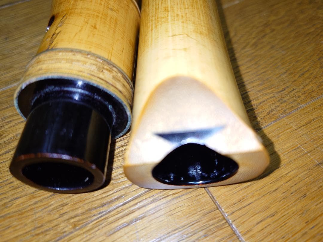 二代目 海老沼竹揚 銘 琴古流 ２尺１寸管■正寸管
