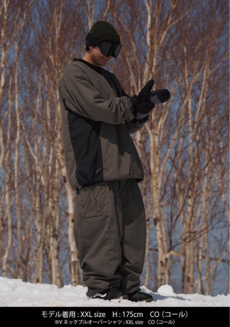 Mahf_supply スノーボードウェア XXL 上下セットアップ 色CO