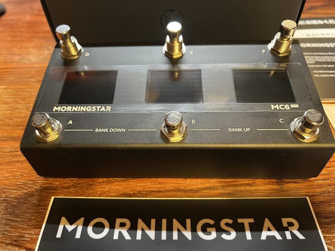 MORNINGSTAR MC6 PRO MIDIコントローラー