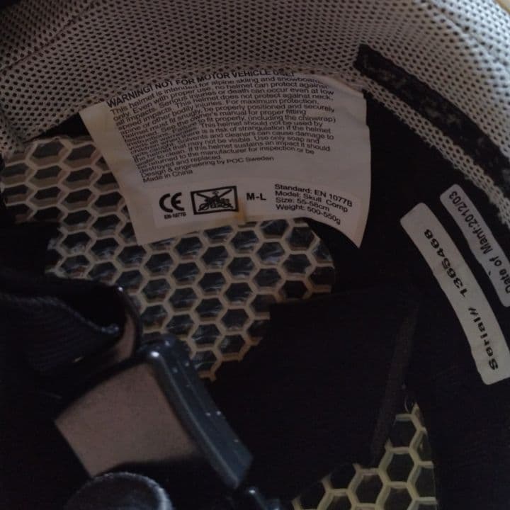 【処分セール】POC　ポック　スキー　競技　レーシング　ヘルメット 55/56