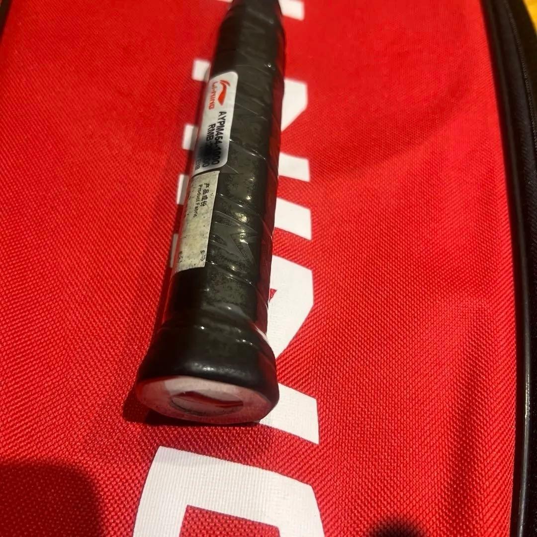 丁文重 専用LI-NING 碳纖維バドミントンラケット ケース付き