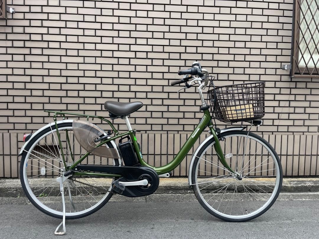 【新品に近い状態】パナソニック電動アシスト自転車です^_^