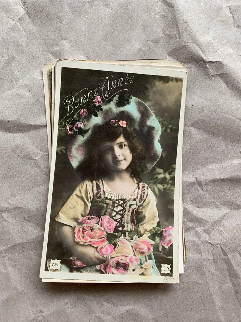 アンティークポストカード　海外紙もの