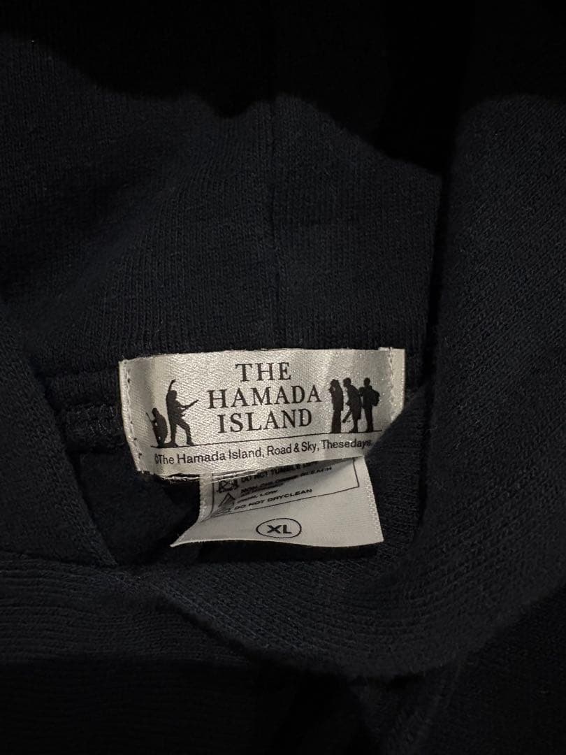 浜田省吾　パーカー　黒　　XL