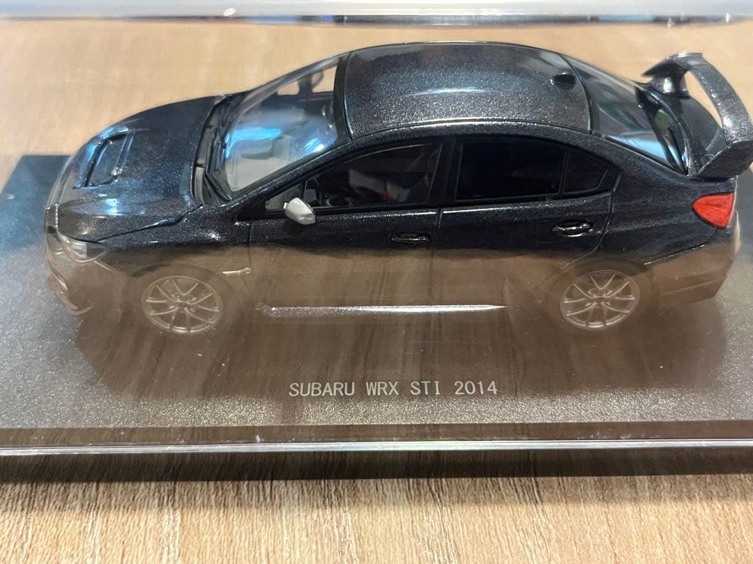 EBBRO WRX STI 2014 1/43 ミニカー ダークグレー
