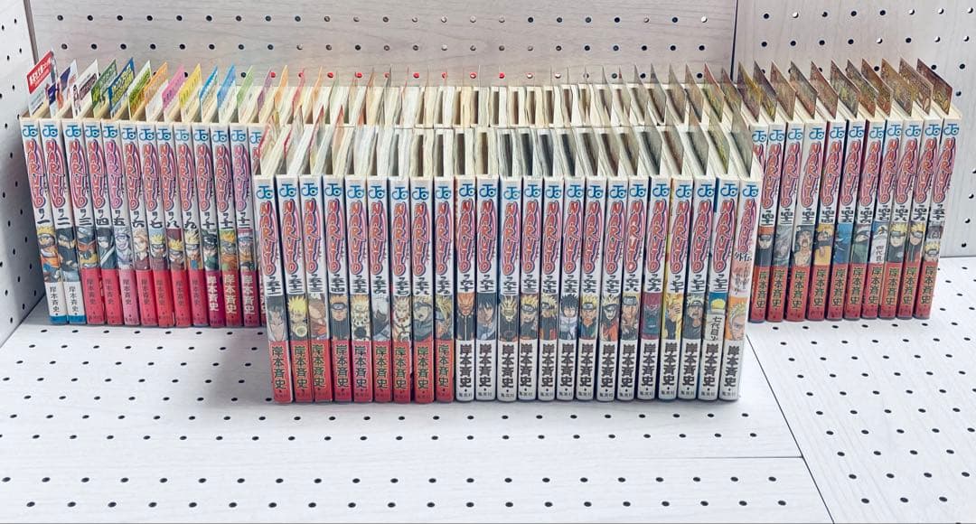 全巻初版！NARUTO 全巻完結セット　帯☆チラシ付き + おまけ
