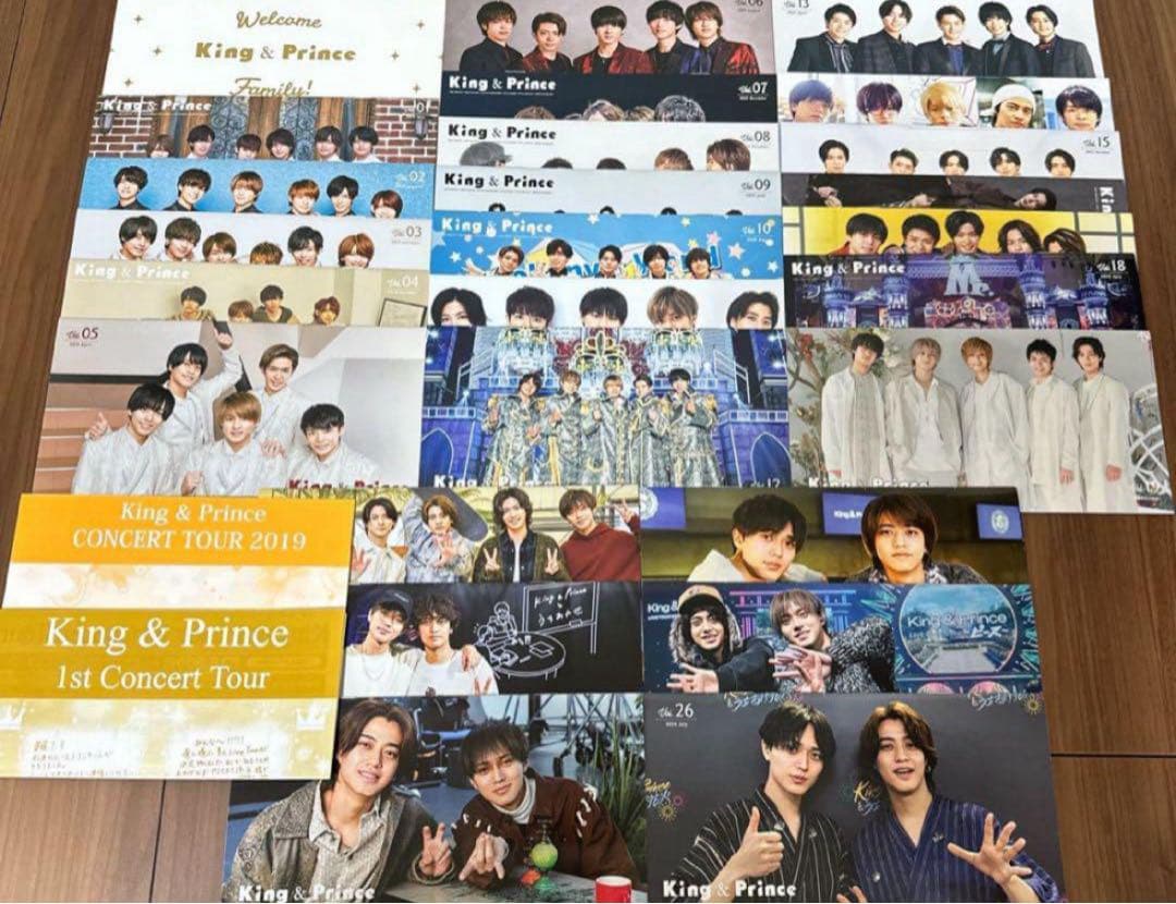 King＆PrinceキンプリほぼコンプリートライブDVD＆アクスタまとめ売り