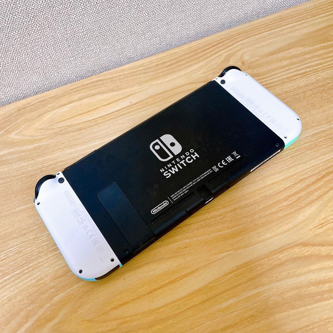【未使用に近い】バッテリー強化版 Nintendo Switch本体どうぶつの森