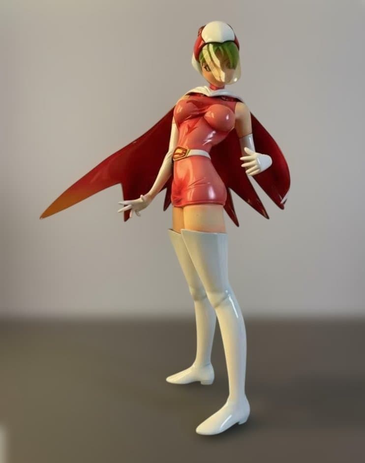 557★ 科学忍者隊ガッチャマン 白鳥のジュン 1/6 ガレージキット ★未開封
