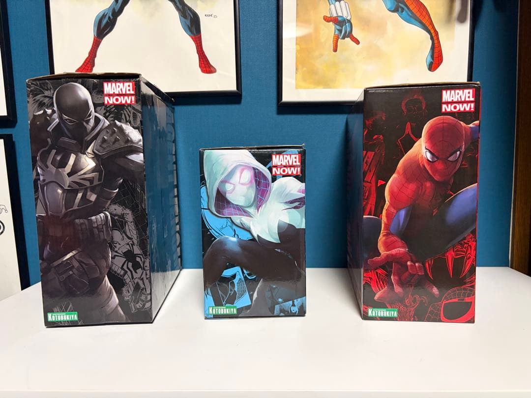 コトブキヤ ARTFX+ スパイダーマンフィギュア 5体セット