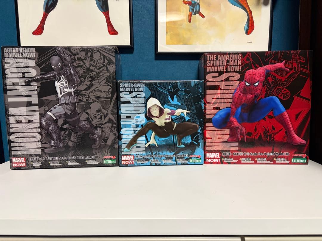 コトブキヤ ARTFX+ スパイダーマンフィギュア 5体セット