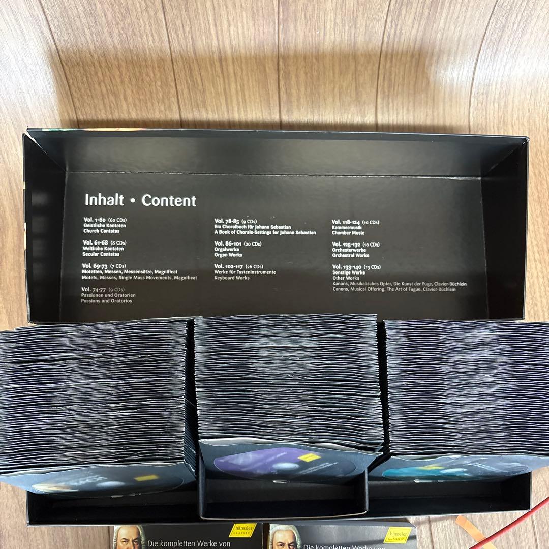 バッハ大全集　ヘルムート・リリング指揮　ブックレット付
