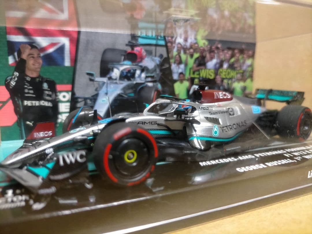 PMA 1/43 メルセデス AMG F1 W13 ラッセル 2022 ブラジル