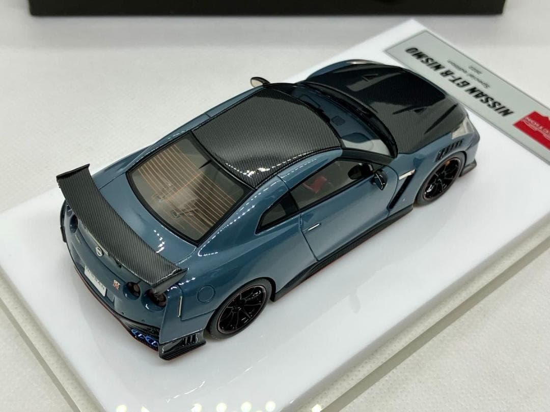 ★1/43★ニッサン GT-R ニスモ スペシャルエディション★ステルスグレー★