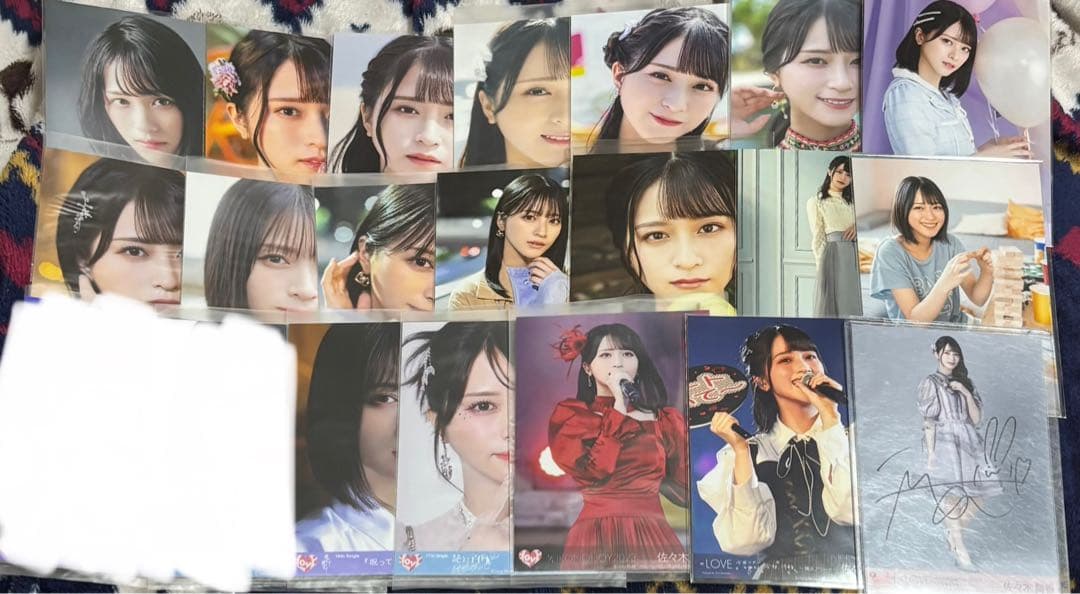 イコラブ 佐々木舞香 まとめ売り 直筆