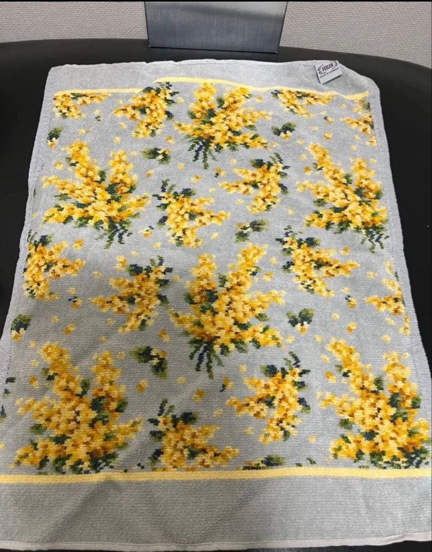 レモンジーナ様　フエイラー ミモザソラーレ タオルハンカチ　ゲストタオル　ポーチ