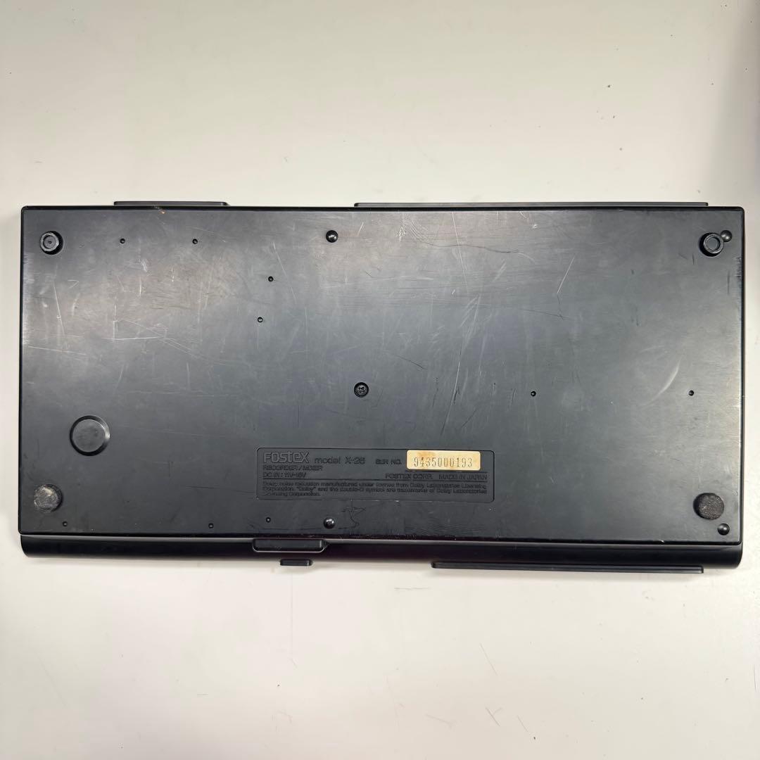 Fostex X-26 マルチトラックレコーダー 通電のみ確認済み