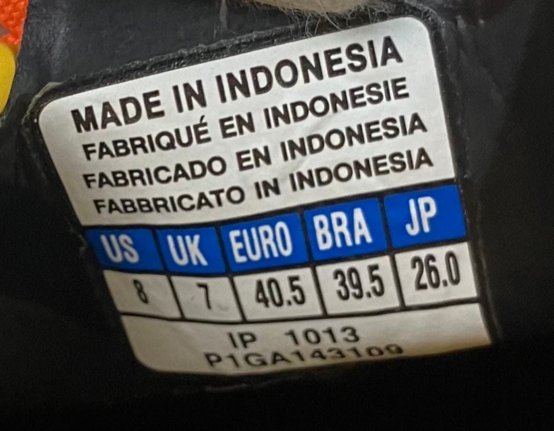 MIZUNO ウエーブ イグニタス 3 SL オレンジ 本田圭佑着用 26cm