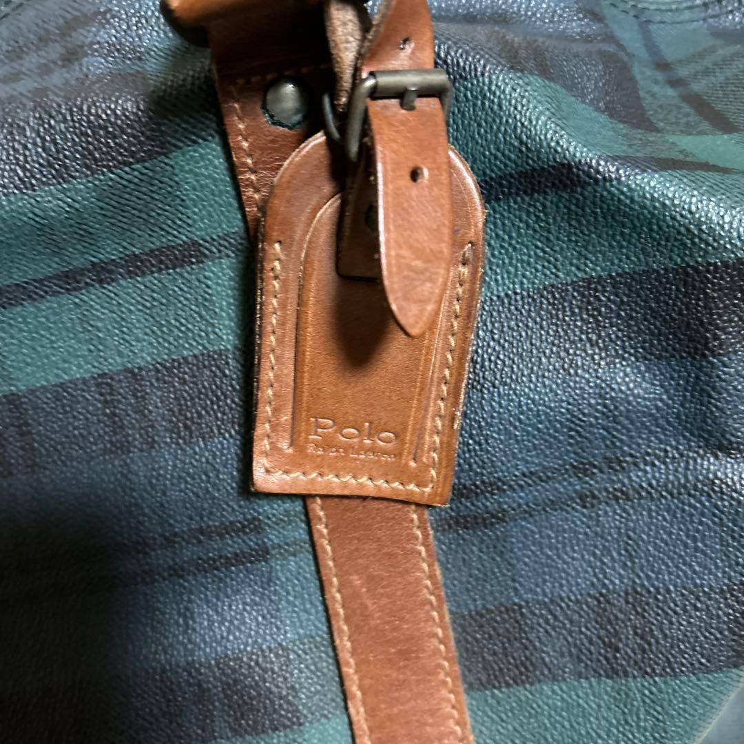 値下げ‼️Polo Ralph Lauren ボストンバッグ 中型 ダークグリーン