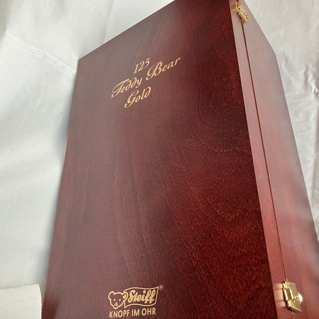 激レア★限定125体 シュタイフ125Teddy Bear Gold