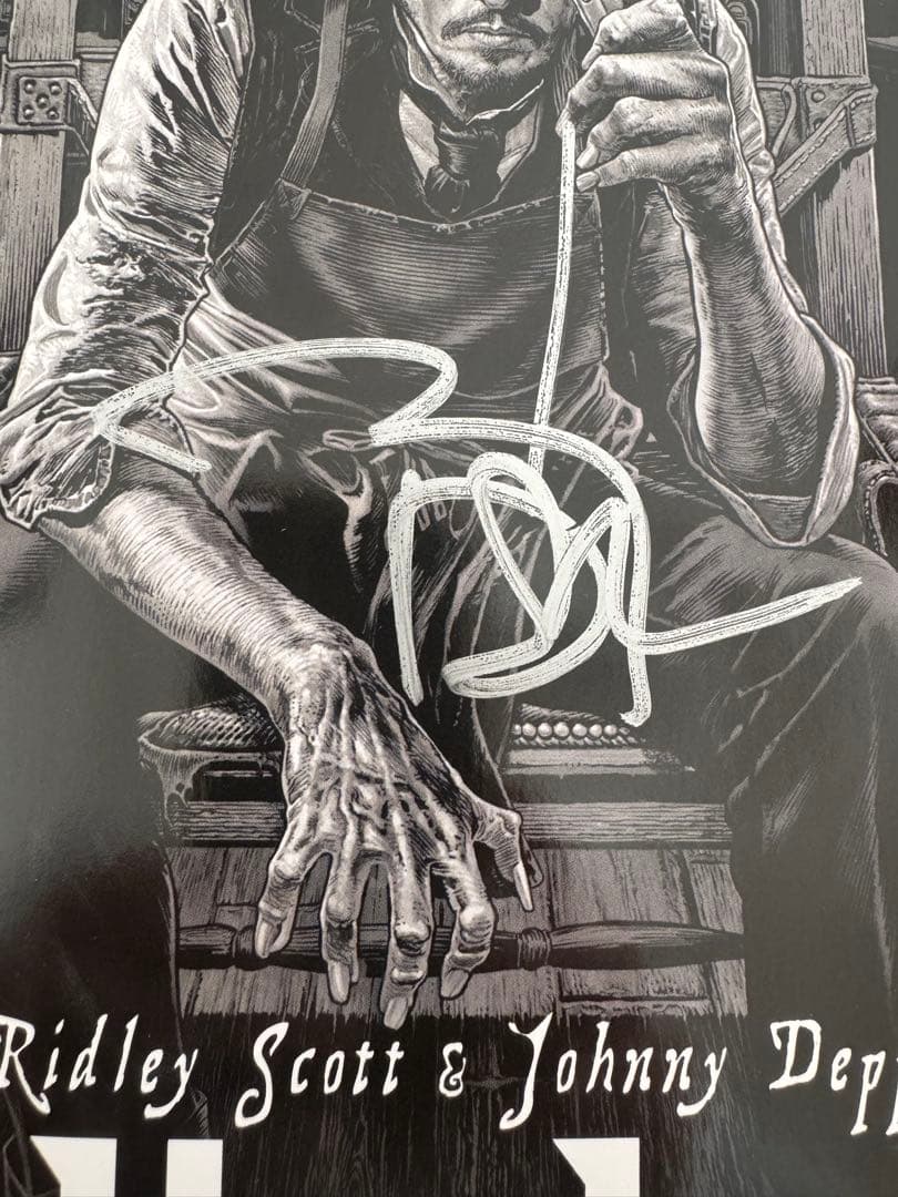 o*r様 ジョニー・デップ 直筆サイン(コミックブック) &アクリルスタンド コ