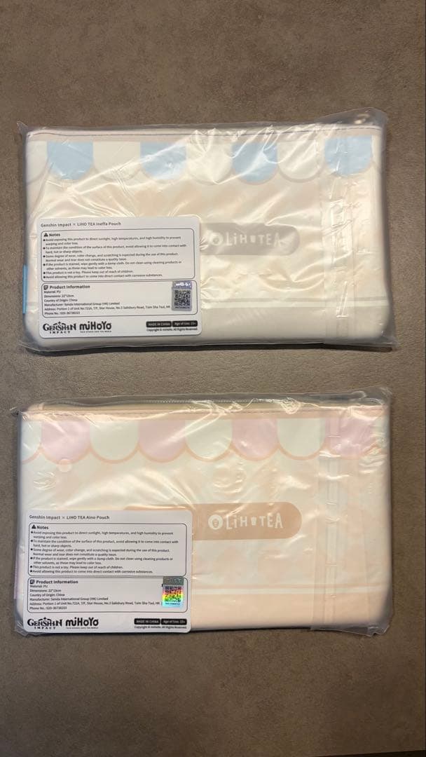 原神 LiHO TEA コラボ シンガポール ノベルティ セット
