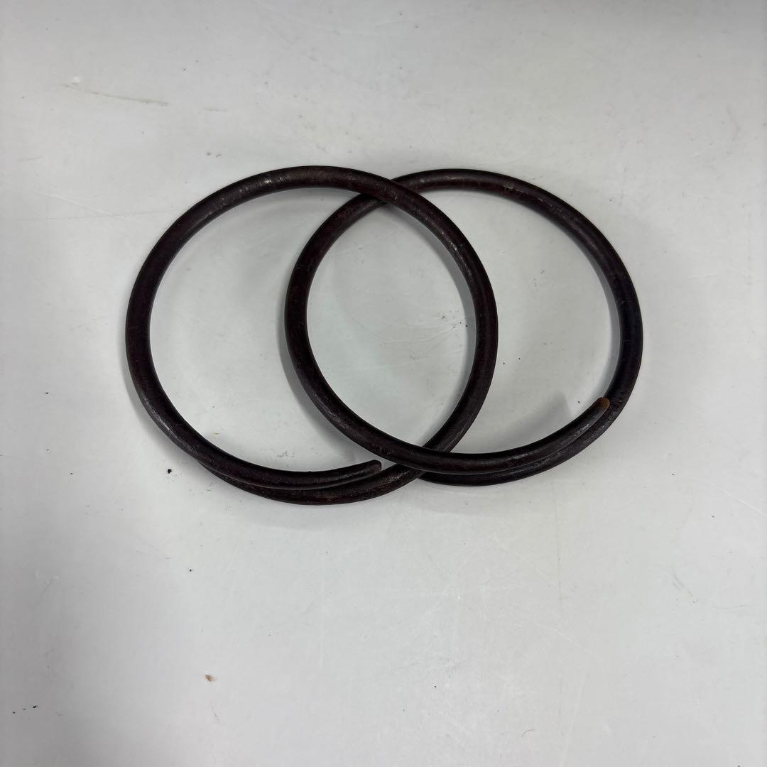 【茶道具】寿英造　万代屋釜　銀摘み　釜環付　炉開きに