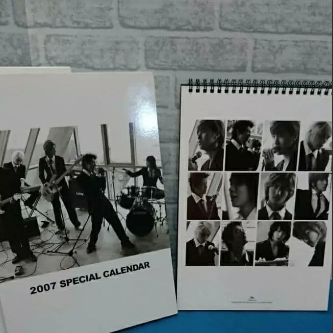 東方神起＊ユノ★激レア★直筆サイン付★韓国 2007公式カレンダー