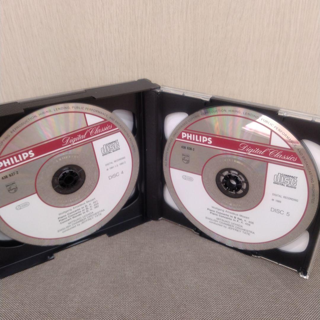 内田光子 ジェフリー・テイト モーツァルト CD 9枚組