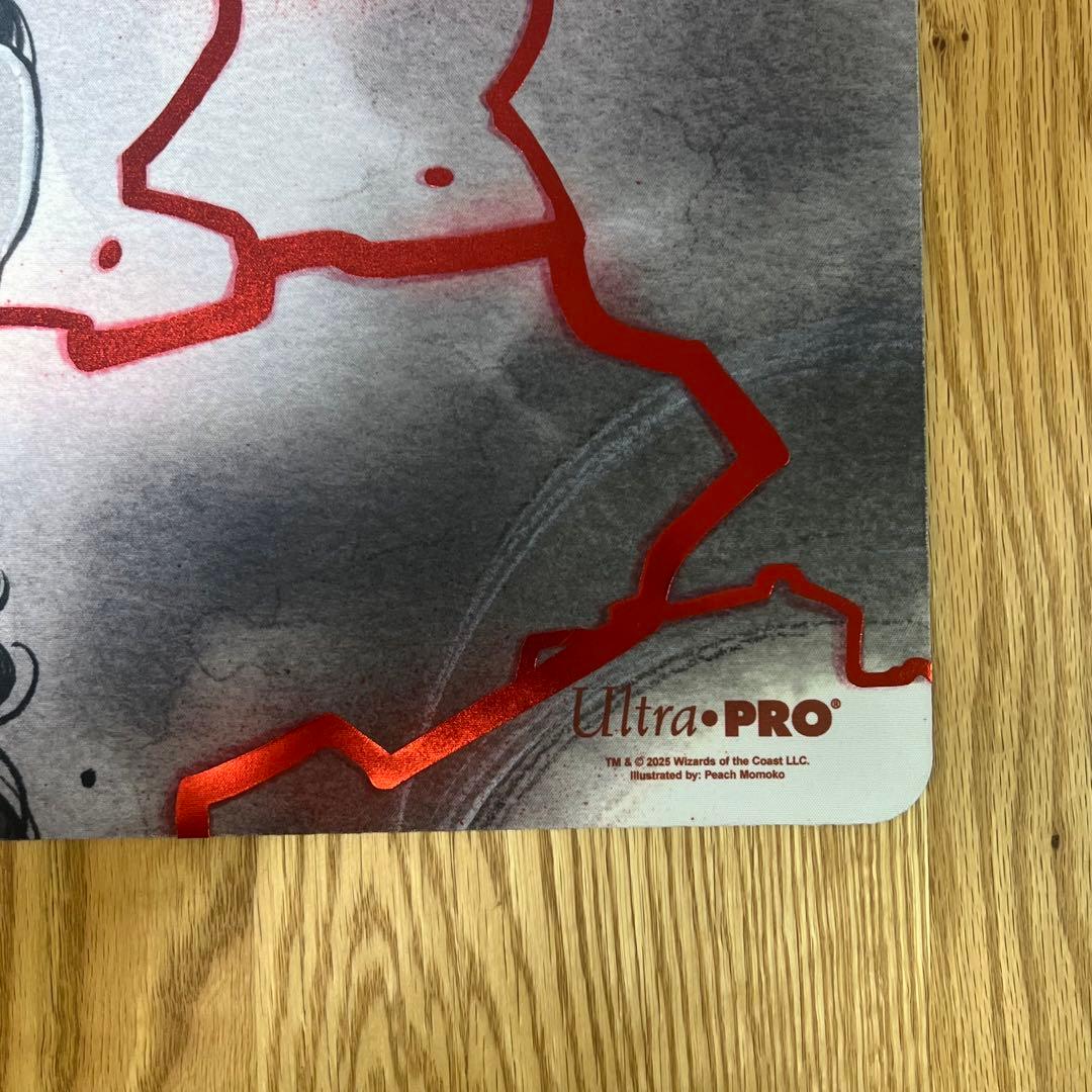 MTG ultra pro 桃桃子 稲妻foilプレイマット