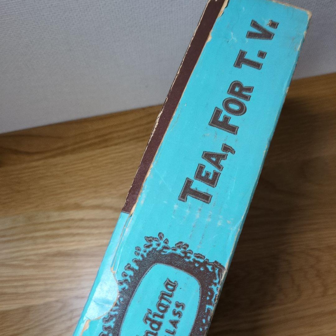 スノーフレーク　インディアナグラス　カップ&ソーサー4点セット