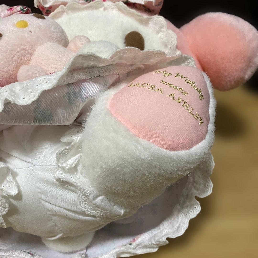 マイメロディ × ローラアシュレイ コラボ ぬいぐるみ 30cm 美品 激レア