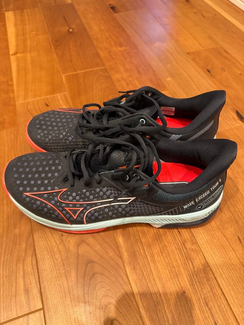たくみん　ミズノ　ウエーブエクシードツアー　テニス　オムニ　27.5