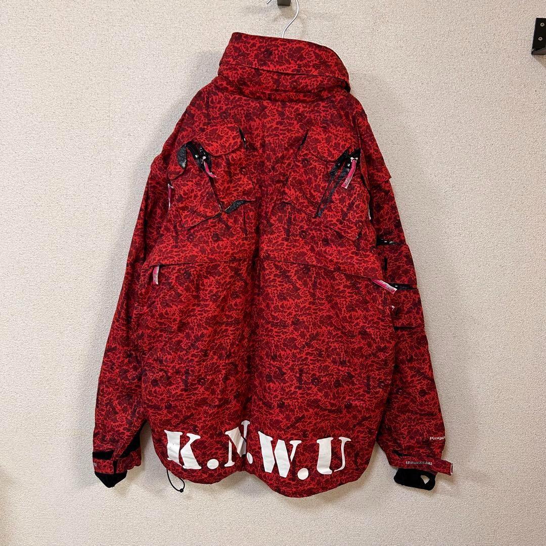 m4136【希少 影道】ギミック スキーウェア スノボーウェア セットアップ L