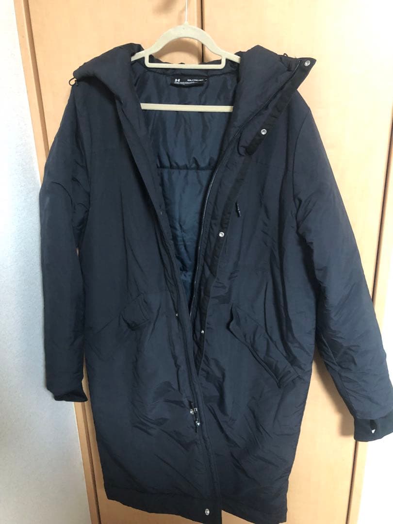 アンダーアーマー　ベンチコート　黒　XXL