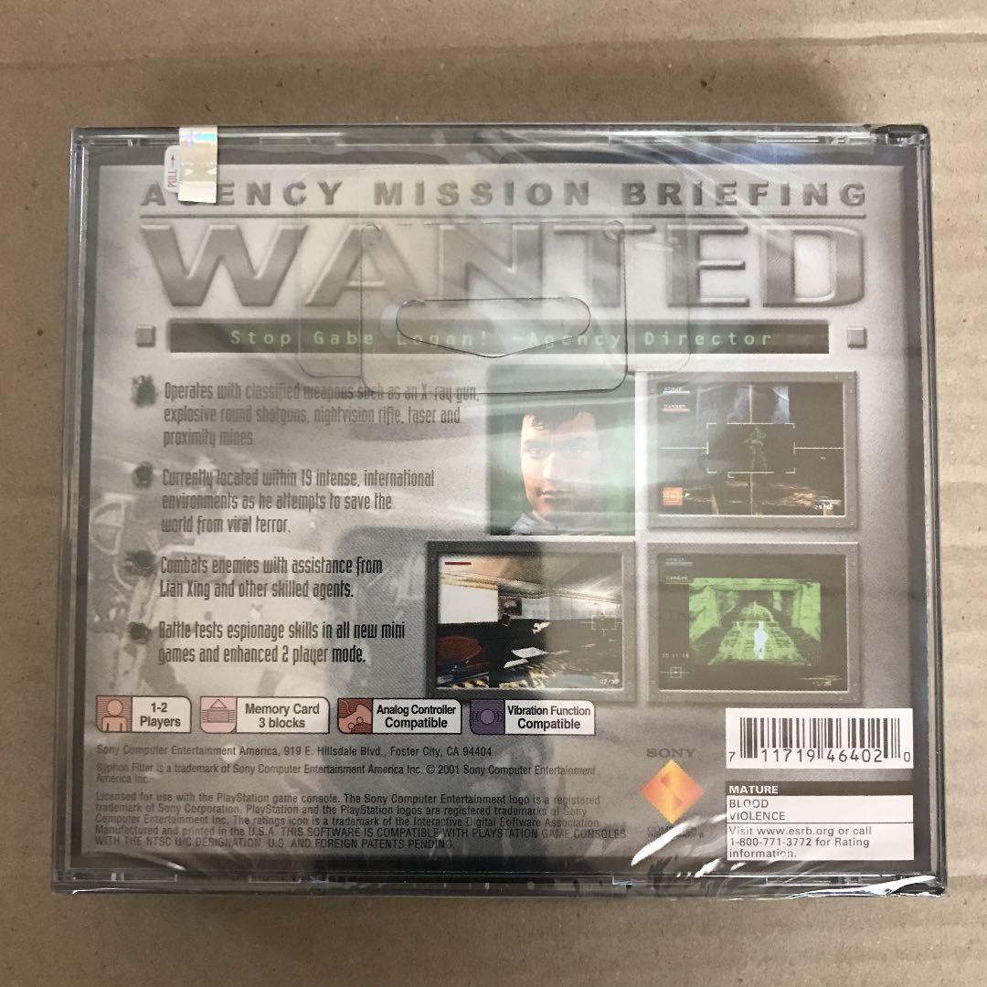 SYPHON FILTER 3 北米版　PlayStation