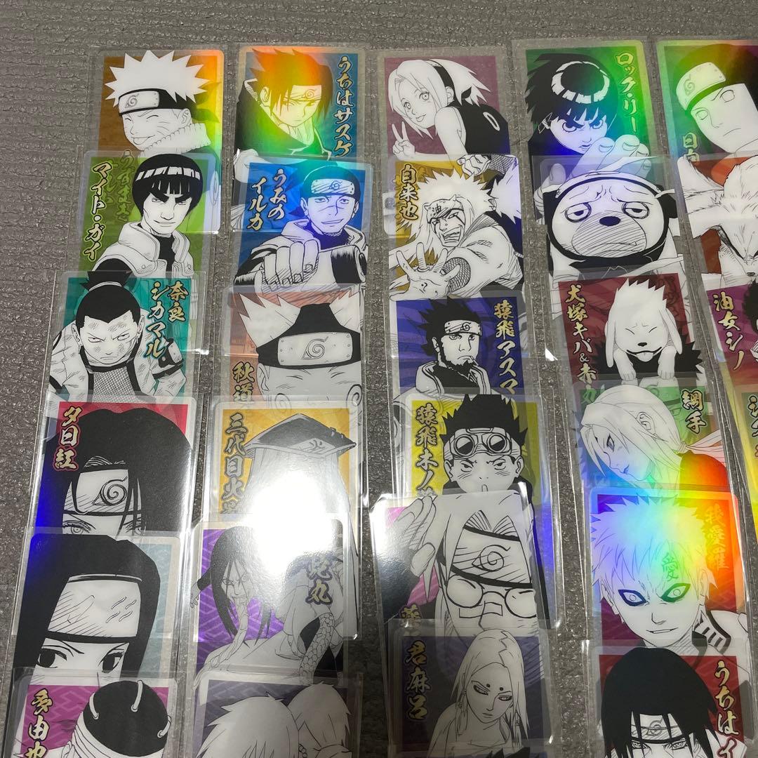 ナルト　ジャンプフェスタ　ホロクリアカード　セミコンプセット