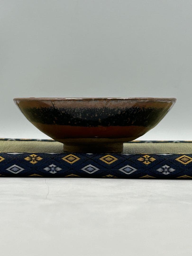 ★0056宋時代　磁州窯 黑釉碗 皿 ★天目茶碗 茶道具 茶器