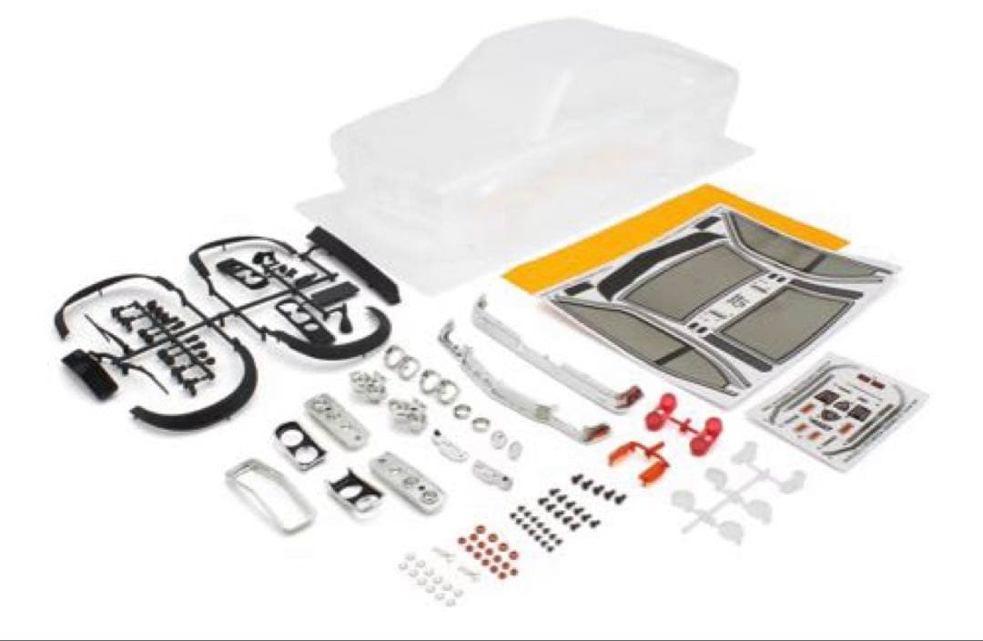 京商 1972マツダサバンナGTノンデコレーションボディセット (未塗装)