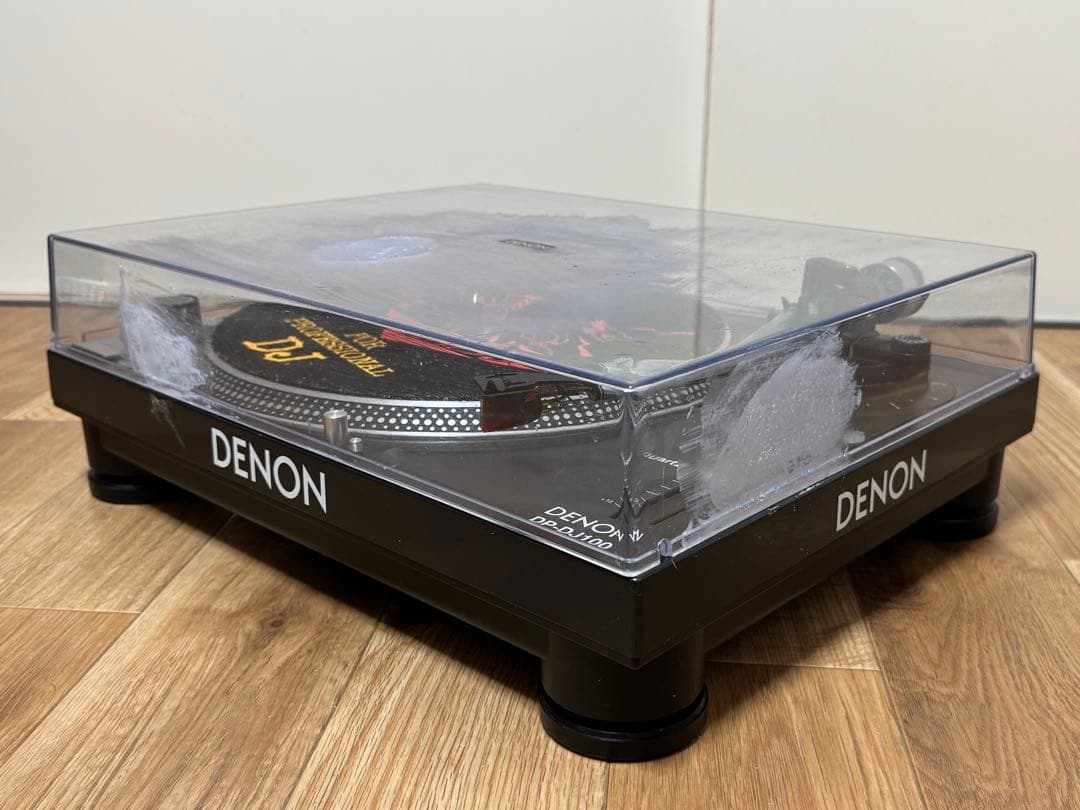 Denon DP-DJ100 + ortofon 2M RED カートリッジ