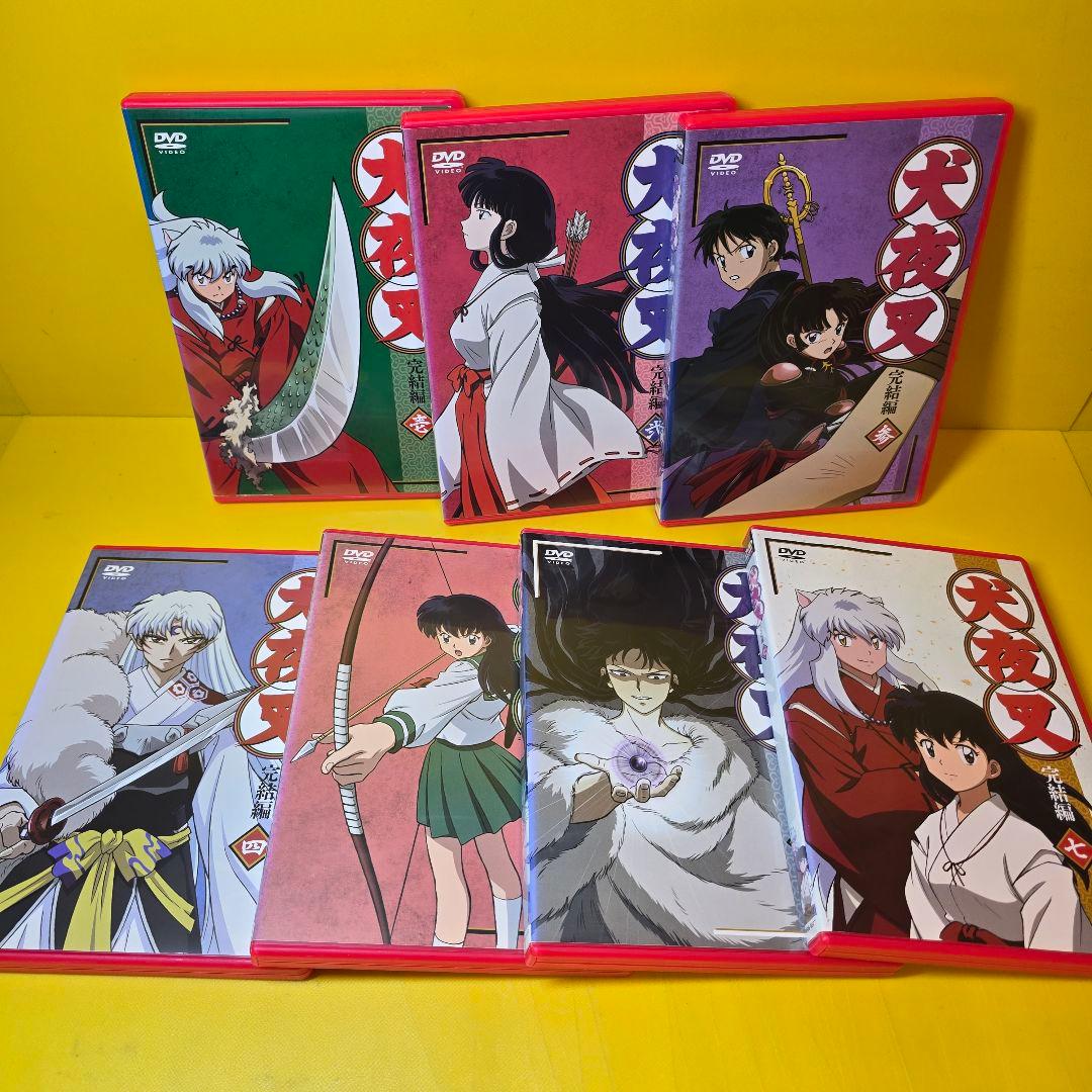 新品ケース交換済　犬夜叉 1章～完結編、特別編　DVD 64巻セット