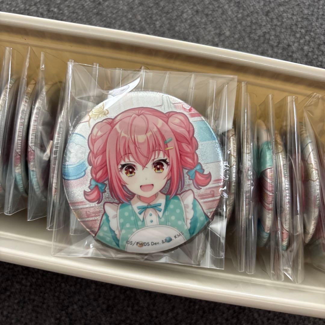 ワールドダイスター グリ缶 鳳ここな 缶バッジ 33個