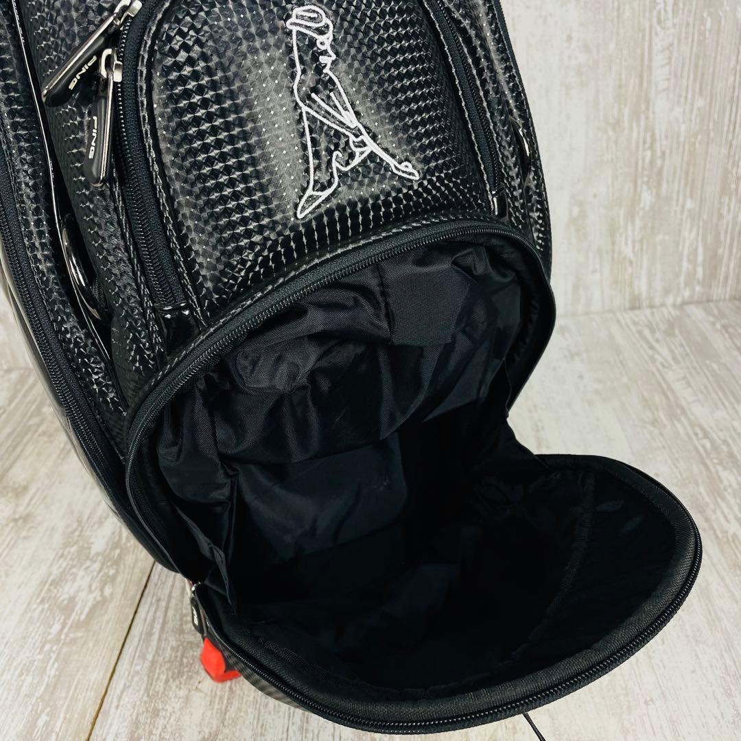 【廃盤品】PING ピンMr. PING KARSTEN エナメルキャディバッグ