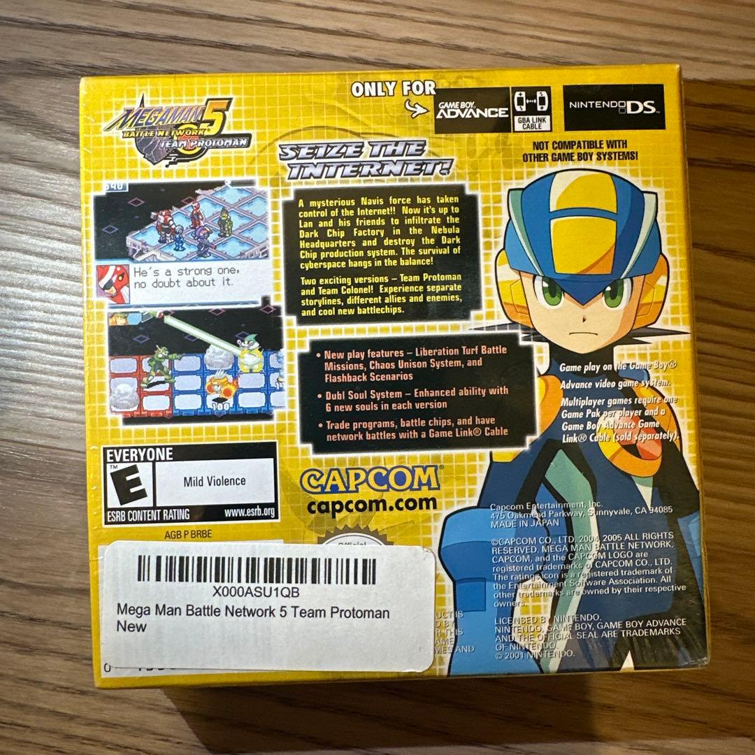 海外版 ロックマンエグゼ5 チームオブブルース