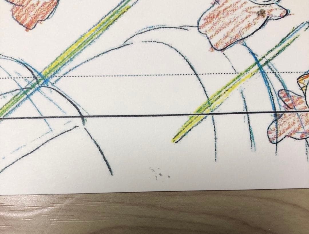 スタジオジブリ・レイアウト展 実寸レプリカ 原画【崖の上のポニョ】2008