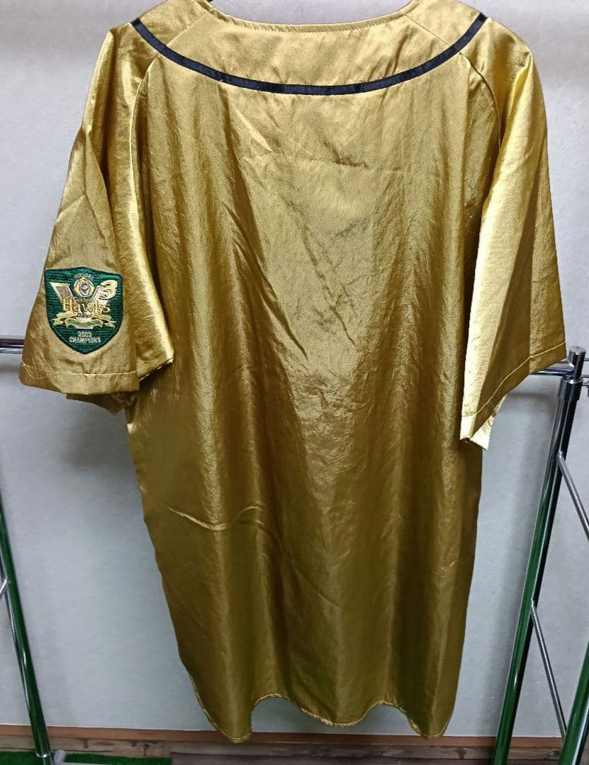 激レア！新品タグ付き！ダイエーホークス ゴールドユニフォーム 2003 V3記念